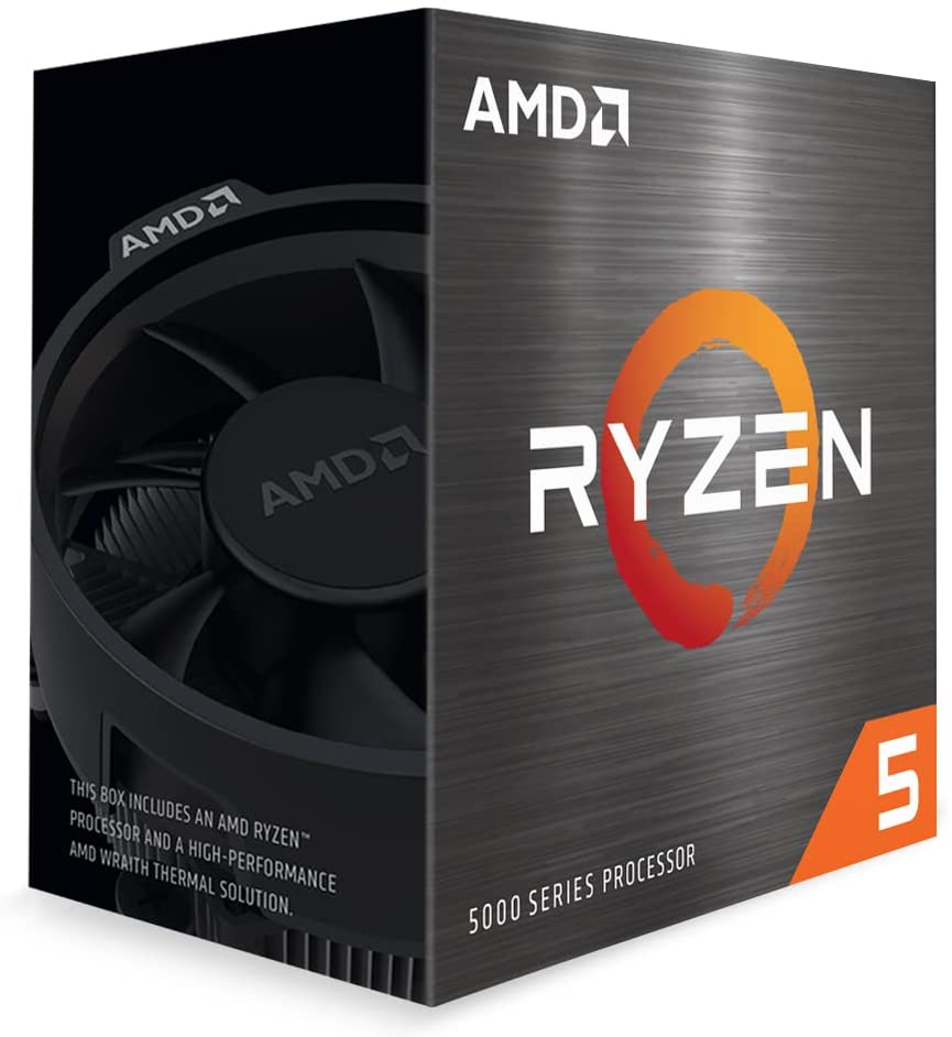AMD Ryzen 5 5500 6-Core AM4 Gaming CPU with Wraith Stealth Cooler