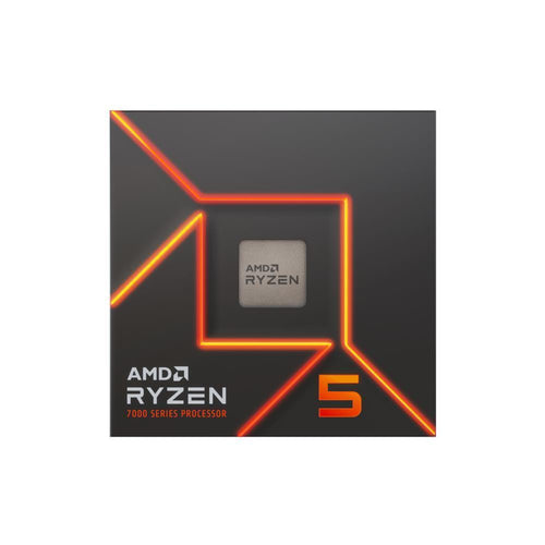 AMD Ryzen 5 7600 Desktop CPU - 6 Cores, Zen 4 Gaming Processor AMD