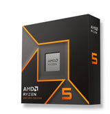 AMD Ryzen 5 9600X 6Cores/12Threads, 65 watts, Max Boost Clock 5.4 GHz, PCIE 5.0, 32MB Cache, Radeon™ Graphics