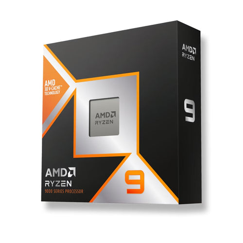 AMD Ryzen 9 9900X3D Gaming CPU - 12 Cores, 5.5GHz Performance AMD