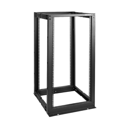 25U 19 4-Post Open Frame Server Rack - Adjustable Depth CyberPower