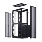 42U 19-inch Server Rack Cabinet | Perforated Door & Casters CyberPower