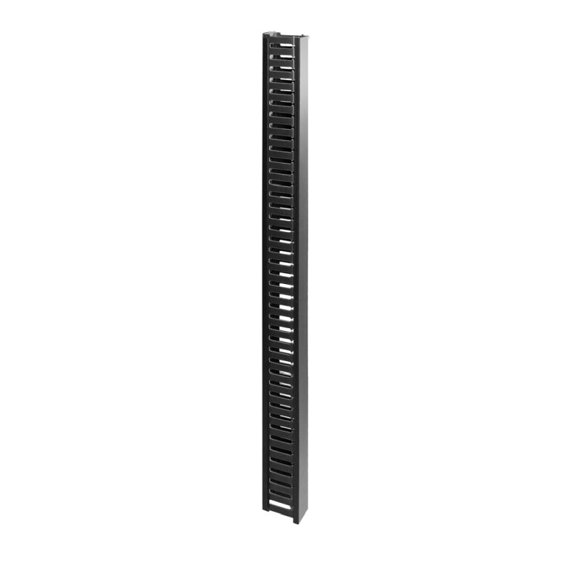 6ft Vertical Cable Manager with Cover - Toolless Mount CyberPower