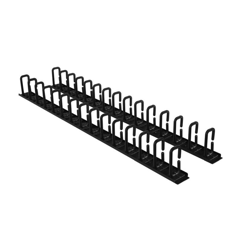 Flexible 6ft Vertical Ring Cable Manager - Toolless Install CyberPower