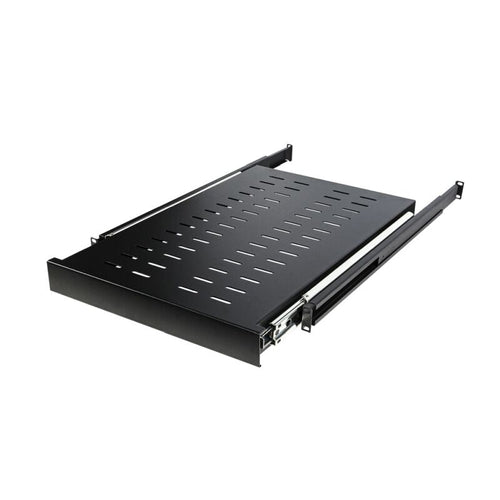 19 inch 1U Heavy Duty Sliding Rack Shelf - 25 Deep, 100lb Capacity CyberPower