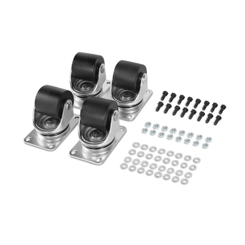 2-Inch Swivel Caster & Leveling Feet Kit (4-Pack) CyberPower