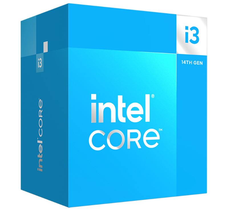 Intel Core i3-14100 14th Gen Desktop CPU w/ UHD Graphics (LGA1700)