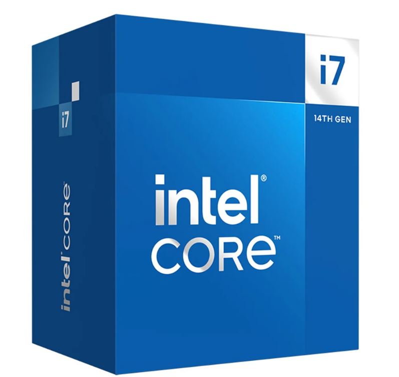 Intel i7-14700 14th Gen Desktop CPU - 20 Cores, 5.4GHz, UHD 770 Graphics Intel