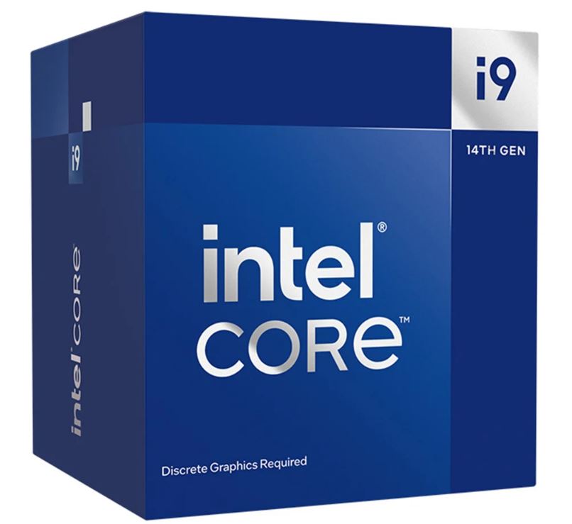 Intel i9 14900F CPU 4.3GHz (5.8GHz Turbo) 14th Gen LGA1700 24-Cores 32-Threads 68MB 65W Graphics Card Required