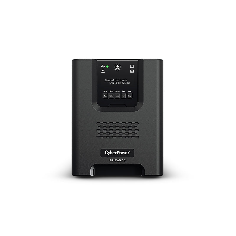 CyberPower PRO 1500VA 1350W Tower UPS LCD Battery Backup CyberPower