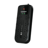 CyberPower Home Theatre & AV Surge Protector with USB