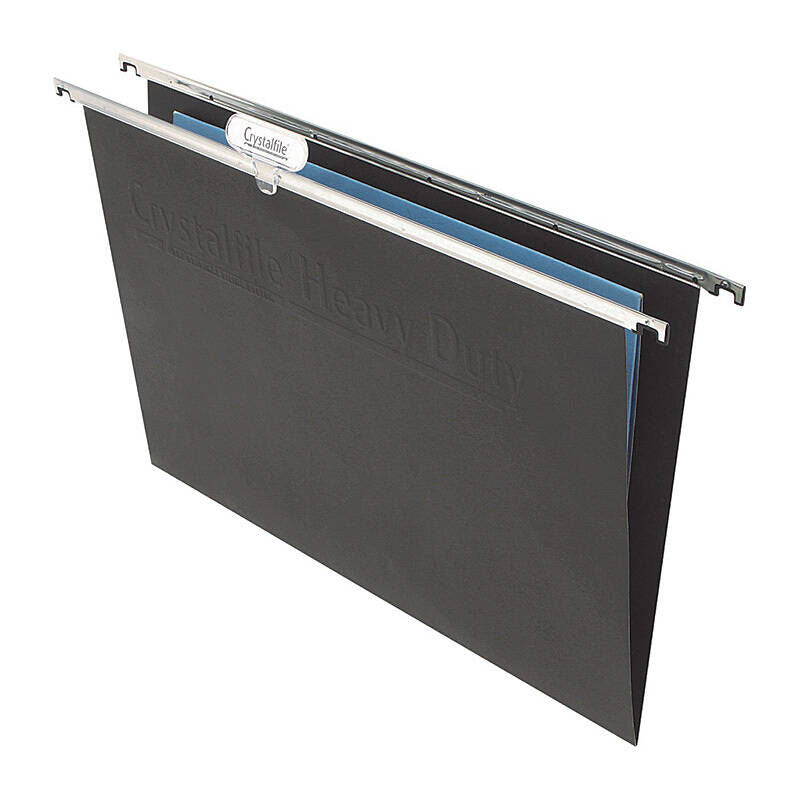 Crystalfile Heavy Duty Foolscap Suspension Files - Pack of 50 Crystalfile