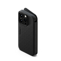 Cygnett MagWallet Apple iPhone 15 Pro (6.1') Leather Wallet Case - Black (CY4596MAGWT),360Â° Protection,Multi-Angle,3x Card Slots,MagSafe,4FT DropProof 