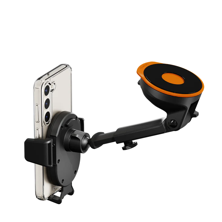 Cygnett EasyMount Universal Car Window or Dash Extendable Mount - Black (CY4624WLCCH),Extendable Arm (up to 250mm) 