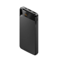 Cygnett ChargeUp Boost 4th Gen 10K mAh Power Bank-Black(CY4747PBCHE)Triple Port(Dual USB-A 15W + 1xUSB-C 15W),15cm USB-C Cable, 15W Max 