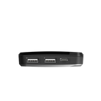 Cygnett ChargeUp Boost 4th Gen 10K mAh Power Bank-Black(CY4747PBCHE)Triple Port(Dual USB-A 15W + 1xUSB-C 15W),15cm USB-C Cable, 15W Max 