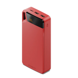 Cygnett ChargeUp Boost 4th Gen 20K mAh Power Bank - Red (CY4753PBCHE)Triple Port(Dual USB-A 15W + 1xUSB-C 15W),15cm USB-C Cable,15W Max