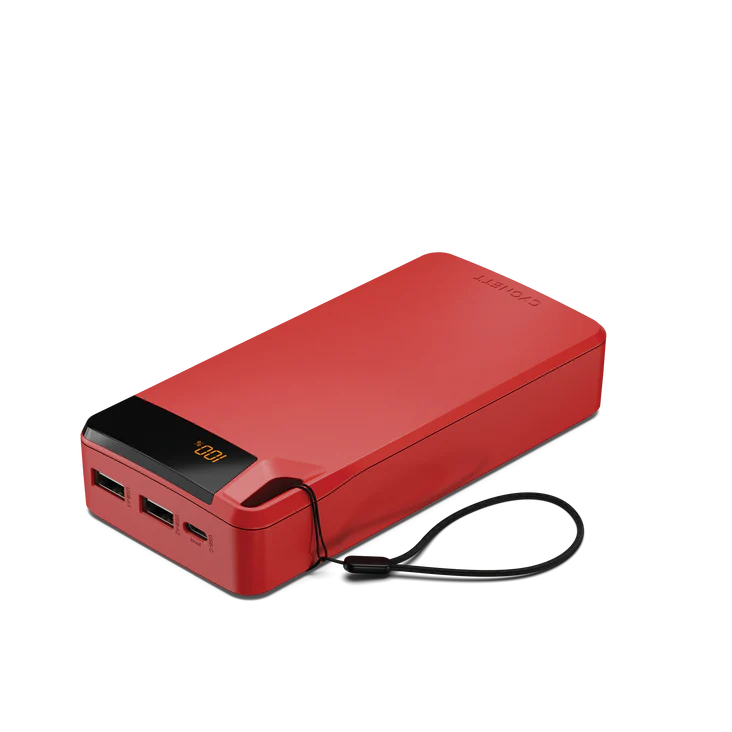 Cygnett ChargeUp Boost 4th Gen 20K mAh Power Bank - Red 