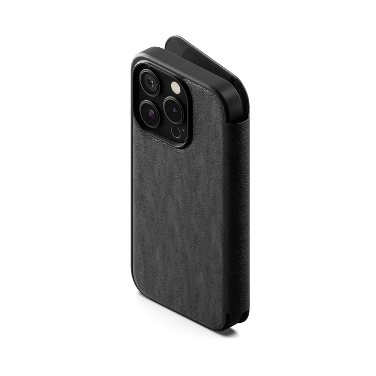 Cygnett MagWallet Apple iPhone 16 Pro (6.3") Case -Black(CY5022MAGWT),360° Protection,Multi-Angle,3x Card Slots,MagSafe,4FT DropProof 