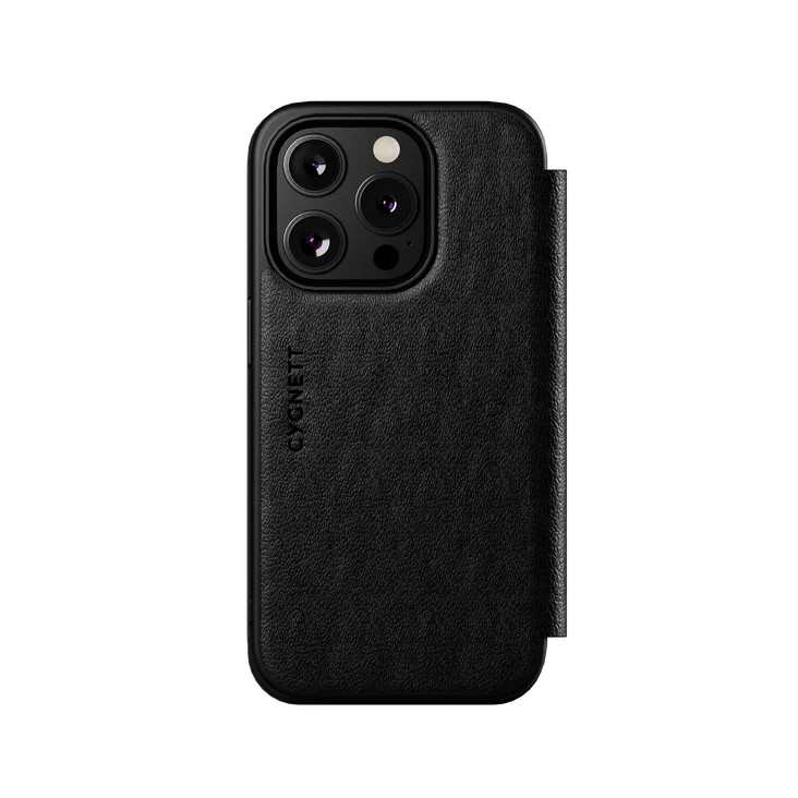 Cygnett MagWallet Apple iPhone 16 Pro (6.3") Case -Black(CY5022MAGWT),360° Protection,Multi-Angle,3x Card Slots,MagSafe,4FT DropProof 