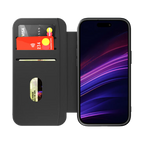Cygnett MagWallet Apple iPhone 16 Pro (6.3") Case -Black(CY5022MAGWT),360° Protection,Multi-Angle,3x Card Slots,MagSafe,4FT DropProof 