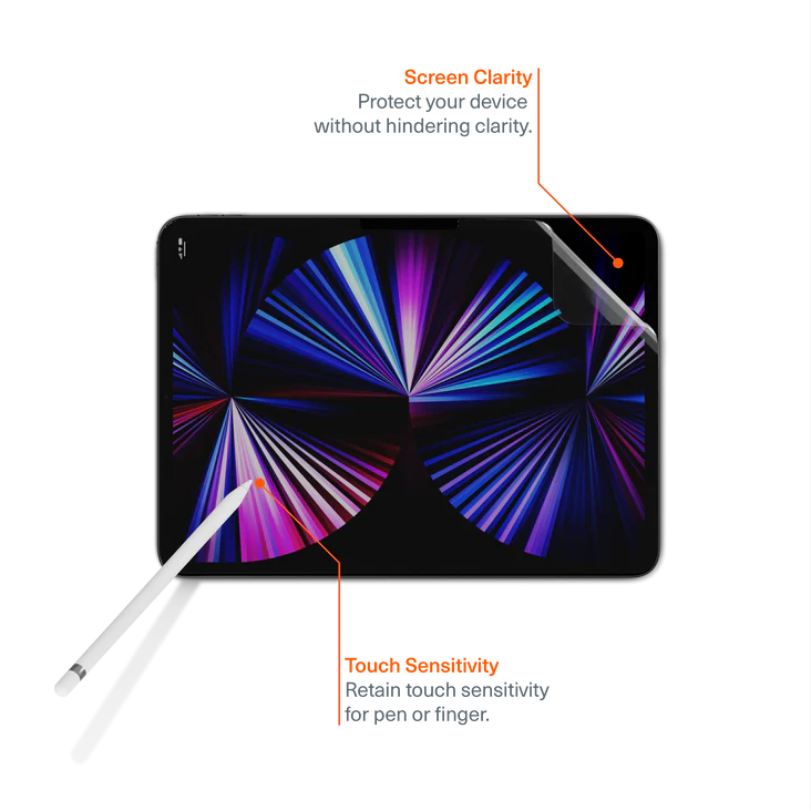 Cygnett OpticShield Apple iPad Pro M4 (11") (5th Gen) Japanese Tempered Glass Screen Protector - Superior Impact Absorption 