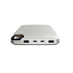 Cygnett ChargeUp VertPWR 25K Laptop Power Bank - Champagne (CY5129PBCHE), Powerful four-way Charging, 40CM USB-C Cable 