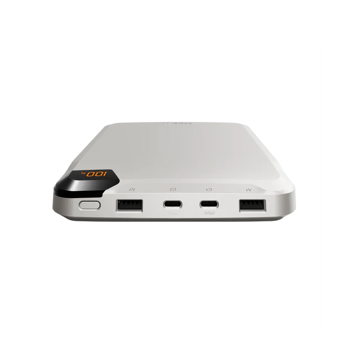 Cygnett ChargeUp VertPWR 25K Laptop Power Bank - Champagne (CY5129PBCHE), Powerful four-way Charging, 40CM USB-C Cable 