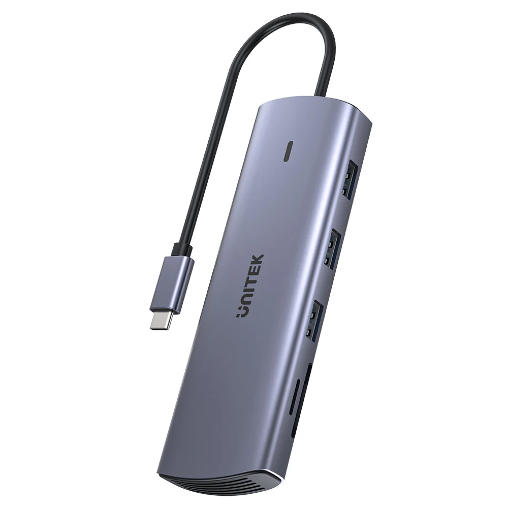 Unitek Unitek 9-in-1 USB-C Hub 4K Dual Display (D1113A)