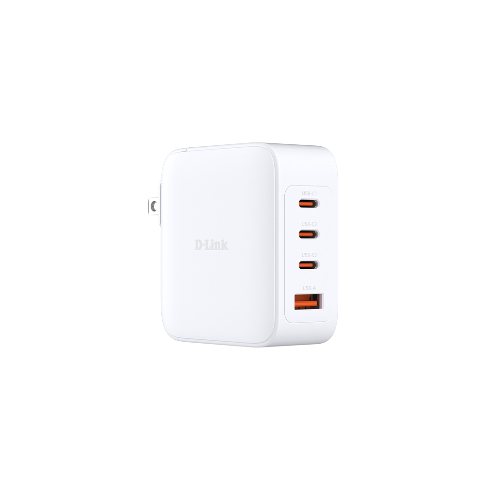 D-Link D-Link 140W GaN Charger with USB-A and 3 USB-C ports (DCF-141)