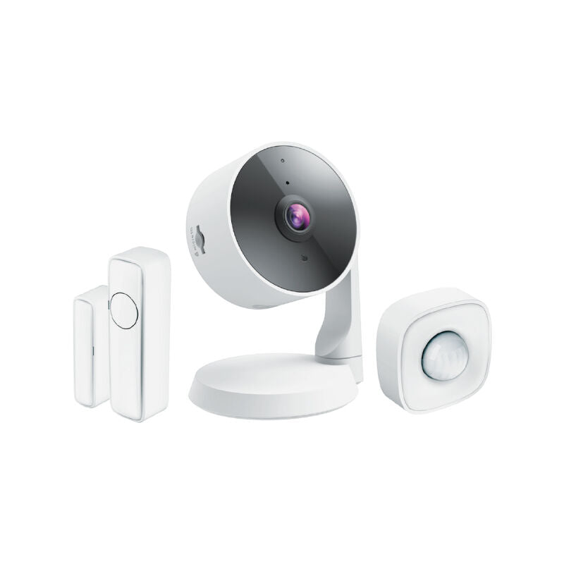 Smart DIY Home Security Kit - Camera, Door & Motion Sensors D-Link