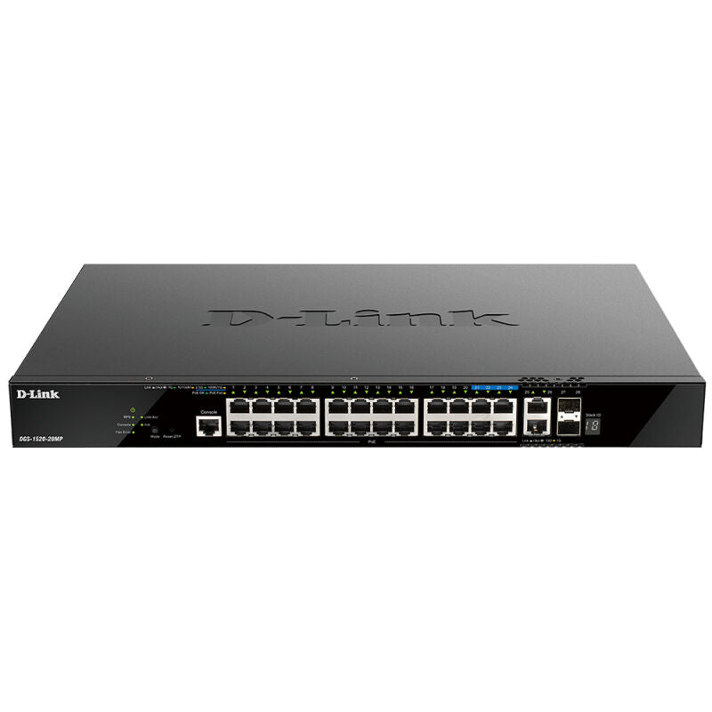 DGS-1520 Series Smart Managed Stackable Switch | 10GB Uplinks for Business D-Link