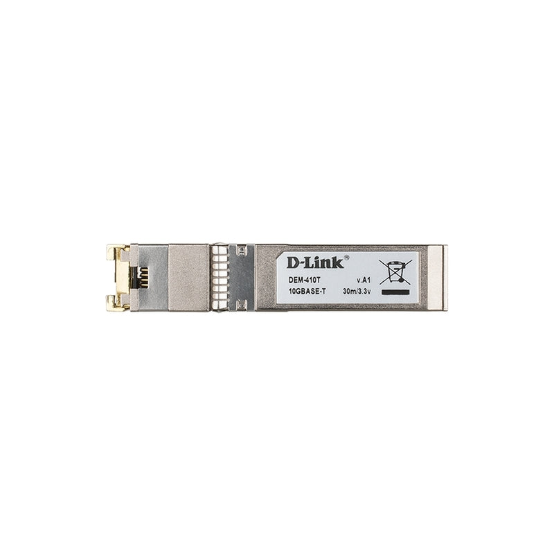 10G SFP+ Copper Transceiver (RJ45, Cat.6A, 30m) D-Link