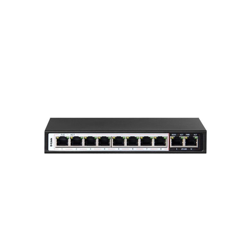 PoE Network Switch with 6KV Surge Protection for IP Cameras D-Link