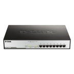 D-Link DGS-1008MP 8-Port PoE+ Switch - 140W Power Budget D-Link
