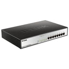 D-Link DGS-1008MP 8-Port PoE+ Switch - 140W Power Budget D-Link