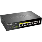 D-Link 8-Port PoE Switch - 68W Power for Home & Office D-Link