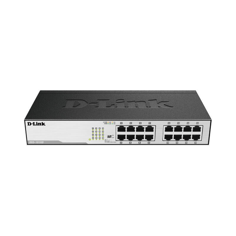 D-Link DGS-1016D 16-Port Unmanaged Gigabit Network Switch