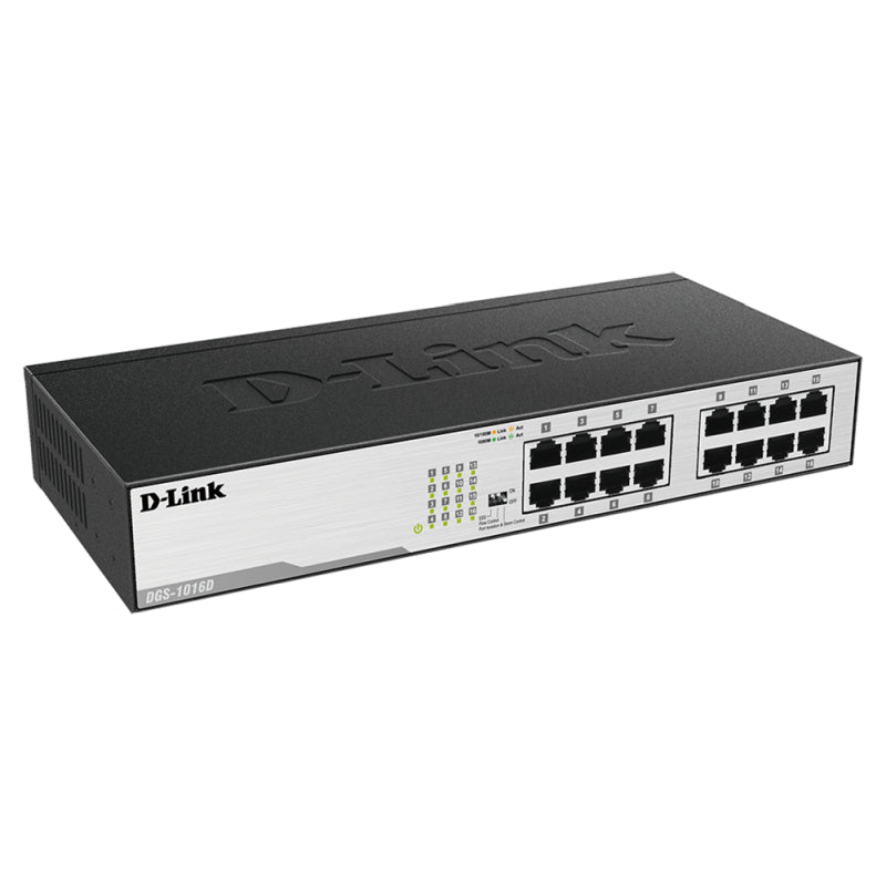 D-Link DGS-1016D 16-Port Unmanaged Gigabit Network Switch D-Link