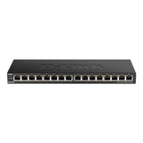D-Link DGS-1016S 16-Port Gigabit Unmanaged Low Profile Switch