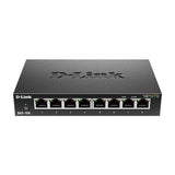 D-Link DGS-108 8-Port Gigabit Switch | Fast Ethernet for Home & Office