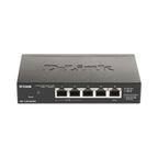 5-Port Gigabit PoE Smart Managed Switch with PoE Input D-Link