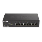 8-Port Smart Gigabit PoE Switch for Small Businesses D-Link
