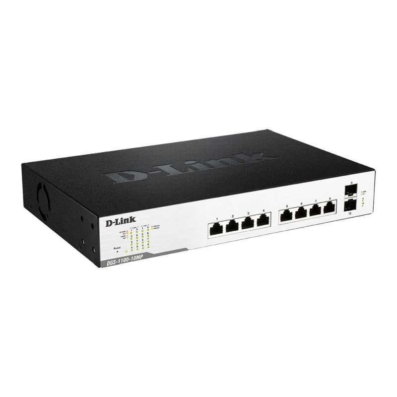 D-Link 10-Port Gigabit PoE++ Smart Managed Switch D-Link