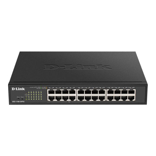 24-Port Smart Managed Gigabit PoE+ Switch for SMBs (12 PoE+ Ports) D-Link