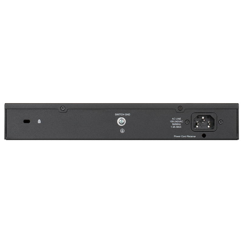 24-Port Smart Managed Gigabit PoE+ Switch for SMBs (12 PoE+ Ports) D-Link