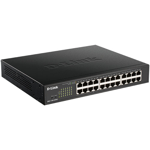 24-Port Gigabit Smart Managed Switch for SMBs (VoIP & Surveillance Ready) D-Link
