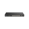 26-Port Gigabit Smart Managed PoE+ Switch | 370W Budget, SFP Ports D-Link