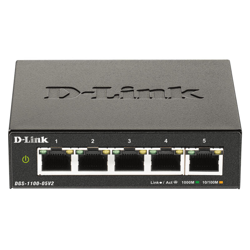 DGS-1100 Series 5-Port Gigabit Smart Managed Switch D-Link