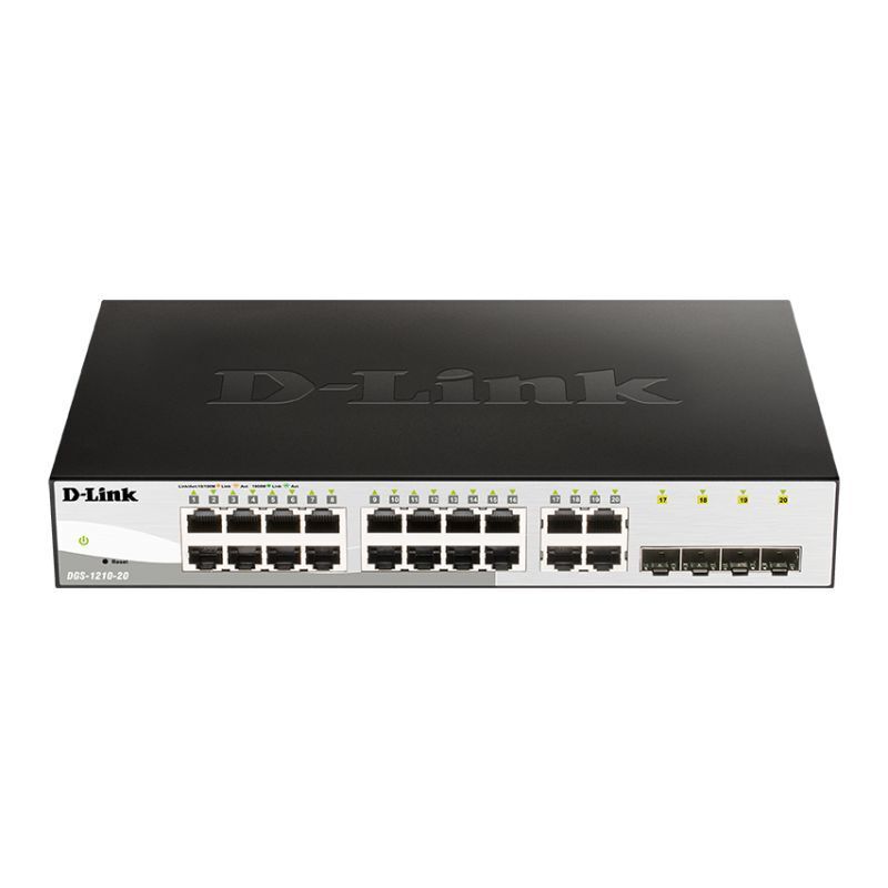 D-Link DGS-1210-20 Smart Managed 20-Port Gigabit Switch D-Link